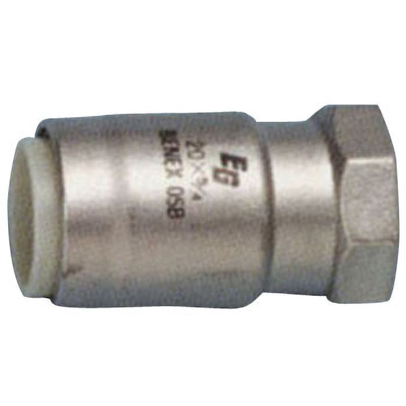 EGFA ステンレス鋼管対応ワンタッチ継手EGジョイント 雌アダプタ付ソケット ベンカン 呼び径30×1-1/4