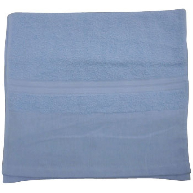 M-201 サックス 【名入れ】カラータオル(中国製) 約62.5g/枚(200匁)(普通) ノーブランド サックス色  1セット(120枚)