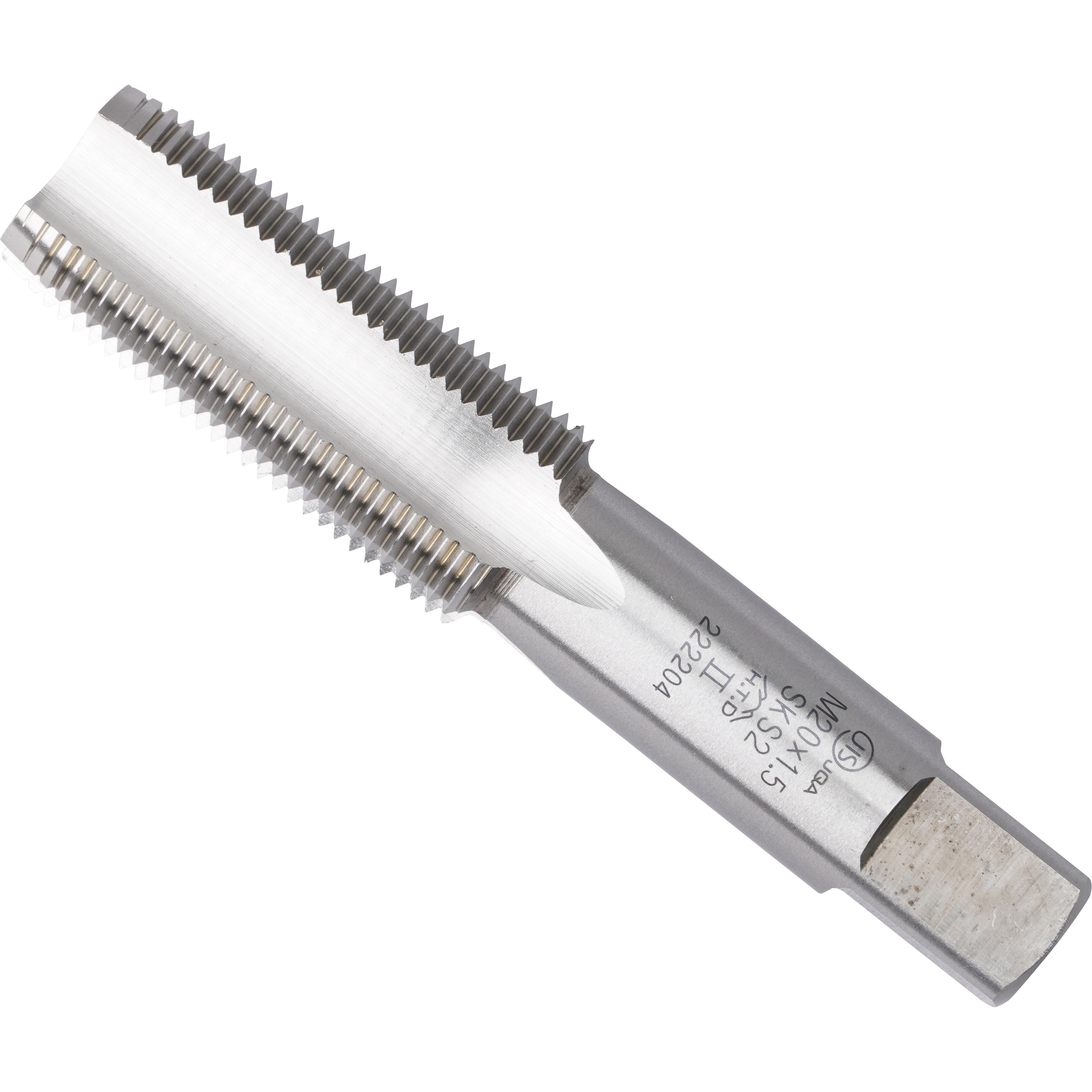 M20×1.5 #2 SKSハンドタップ 早坂精密工業 ねじの種類M 種別:中 #2