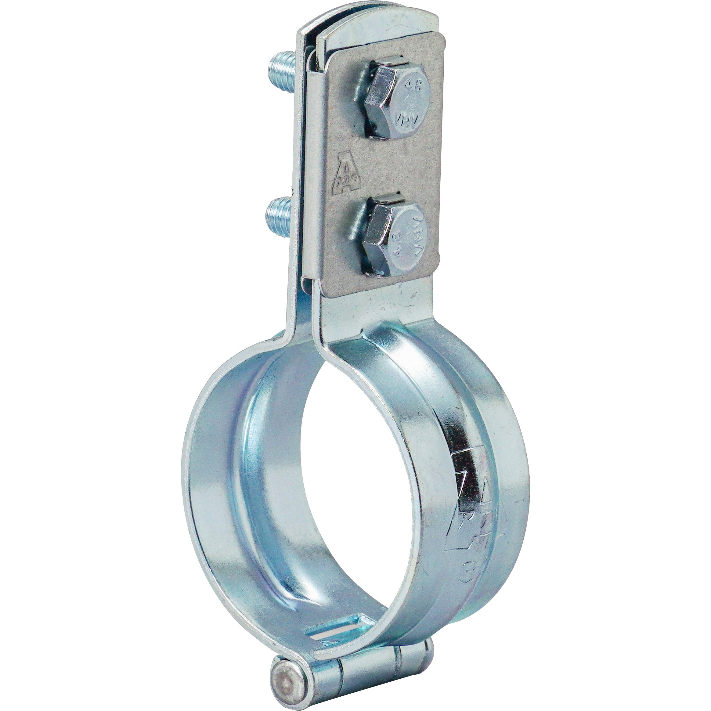 10323-0058 蝶番式立バンド アカギ 呼び径32A 10323-0058 - 【通販