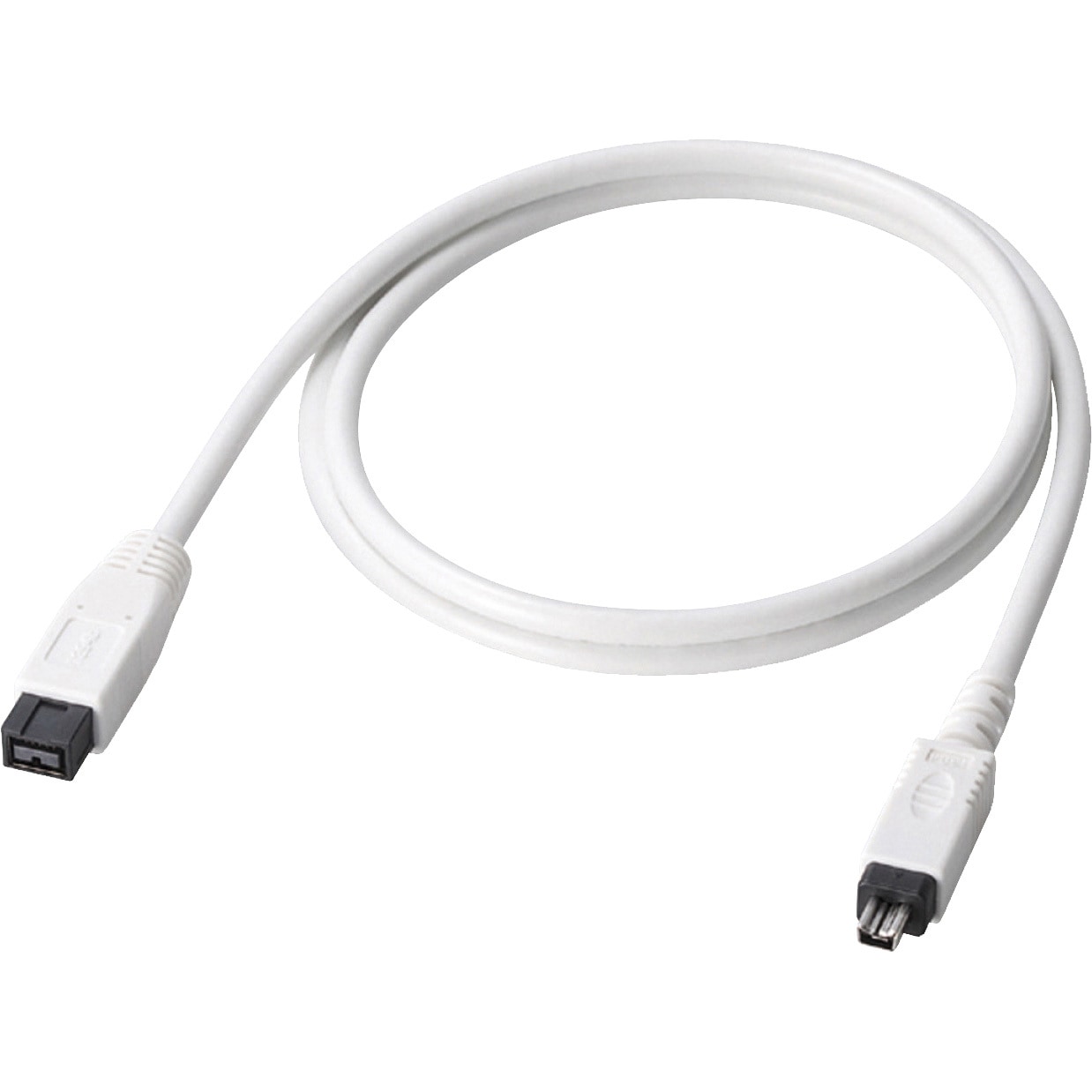 IEEE1394ケーブル 9ピン-4ピン FireWireケーブル ホワイト エレコム