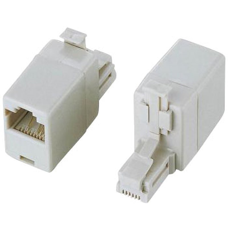 LD-RJ4511THEN 変換コネクタ RJ45‐RJ11 1セット(2個) エレコム 【通販