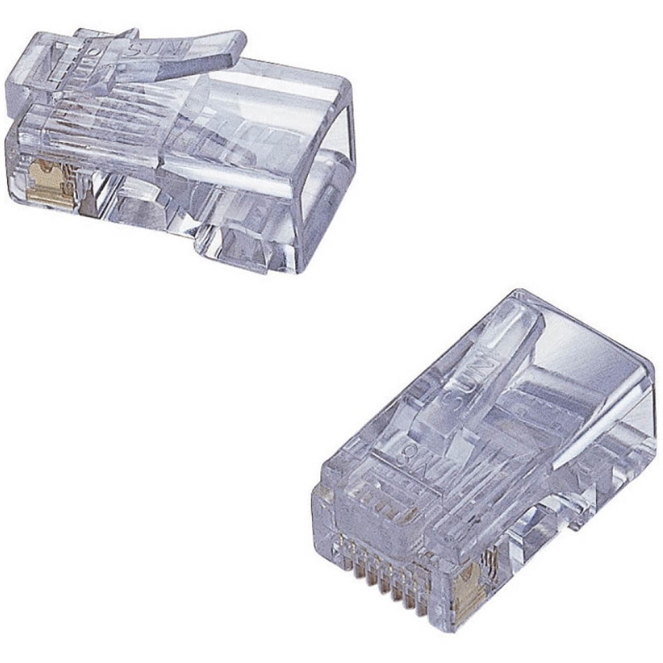 新品　2点セット　エレコム コネクタ　100個入り LD-RJ45TY100/T LD-RJ45TY100 RJ45コネクタ ヨリ線対応 100個入 エレコム より線仕様