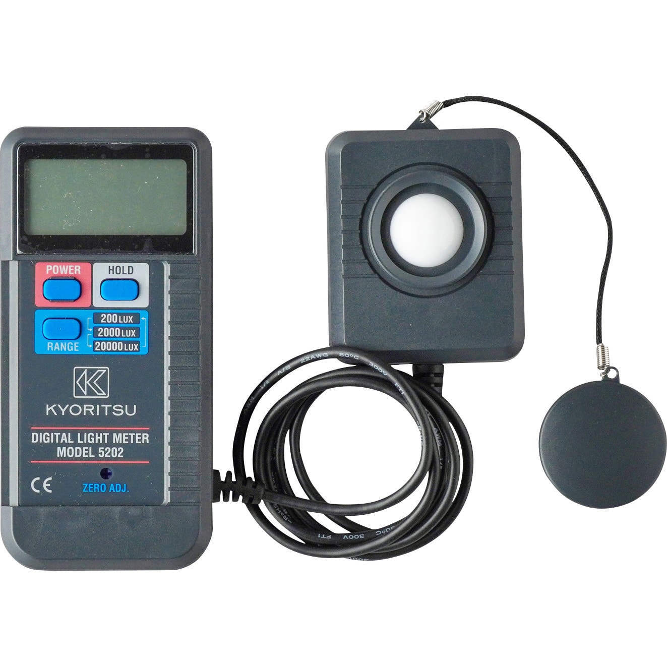 MODEL5202 デジタル照度計 1台 共立電気計器 【通販サイトMonotaRO】