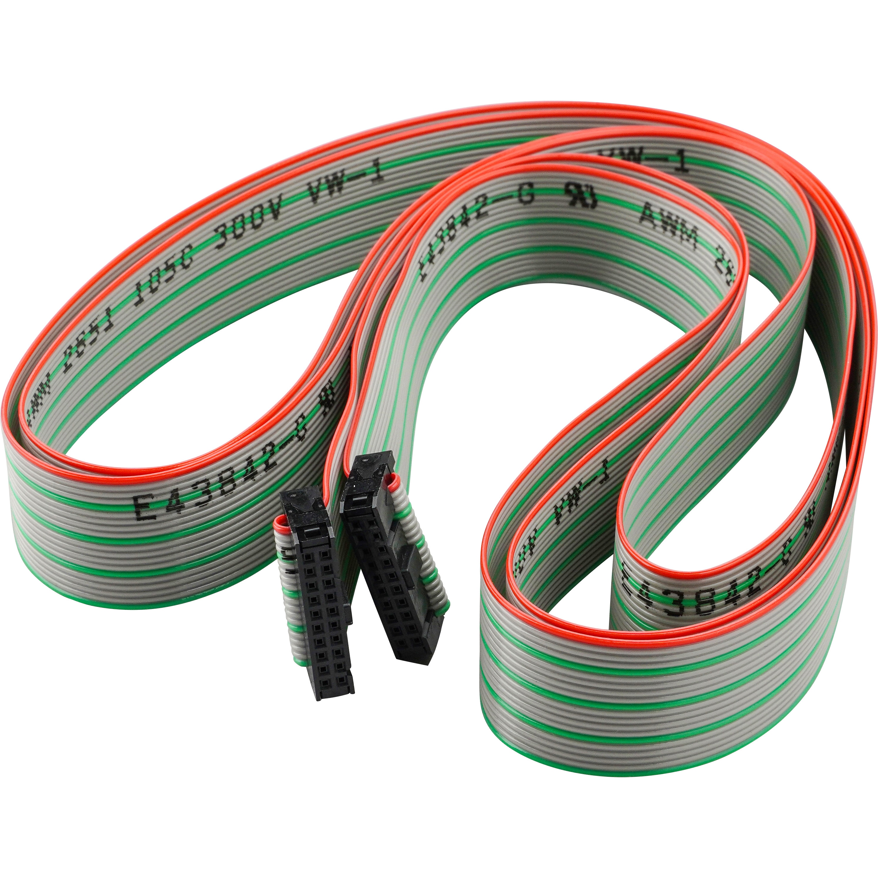 MIL20M-M-F2000 MILハーネス(両端メスコネクタ付)フラットケーブル