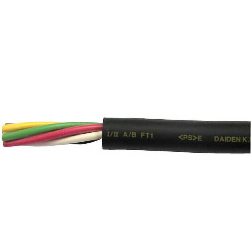 ロボトップ(DPC6/2501)AWG14(2.0sq)6c FA用600V電源・低速移動