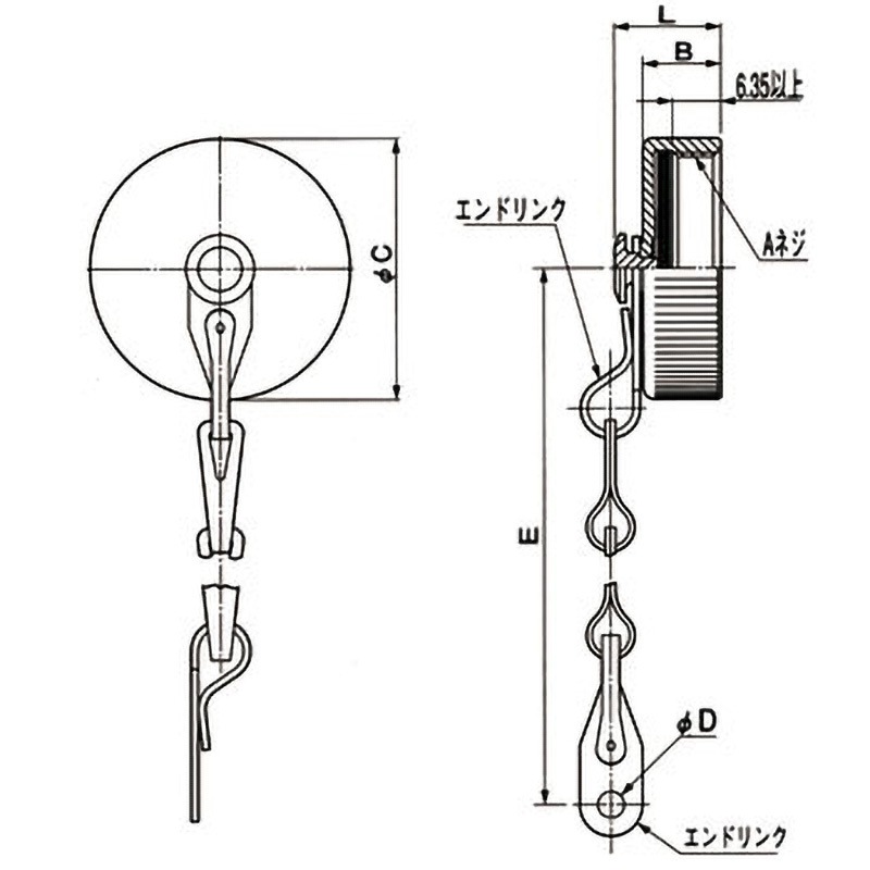 N/MS25043-18D ダストキャップ レセプタクル用 JAE(日本航空電子工業