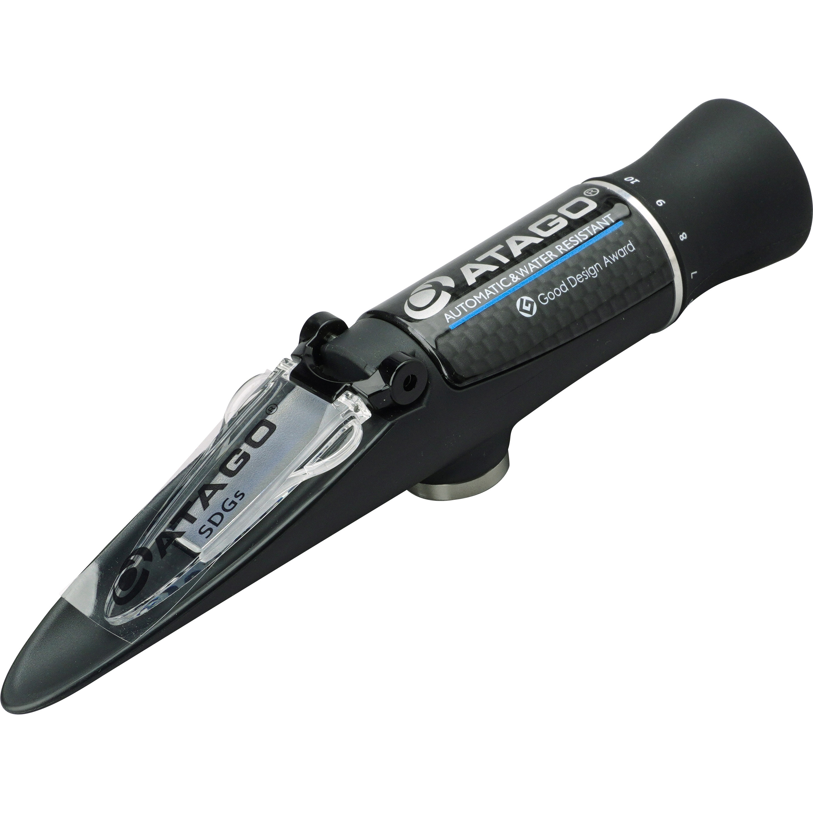 MASTER-S28α 食塩水濃度屈折計(自動温度補正・防水機能付) 1台 アタゴ