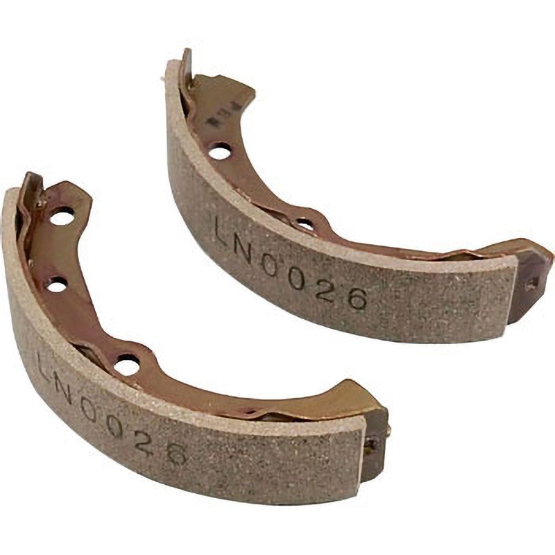 Z0026-10 ブレーキシュー(ハーフタイプ) 1セット(2枚) MKカシヤマ