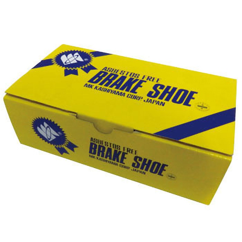 Z1264-10 ブレーキシュー(ハーフタイプ) 1セット(2枚) MKカシヤマ