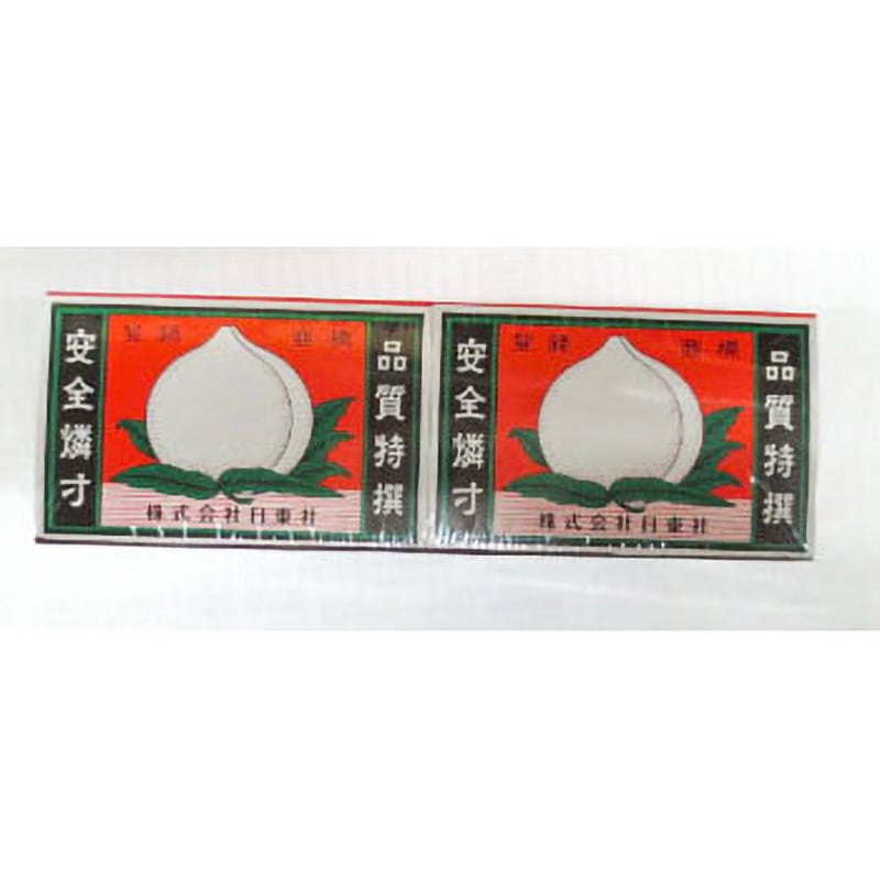 家庭用マッチ 桃印 1セット(12個) 日東社 【通販モノタロウ】