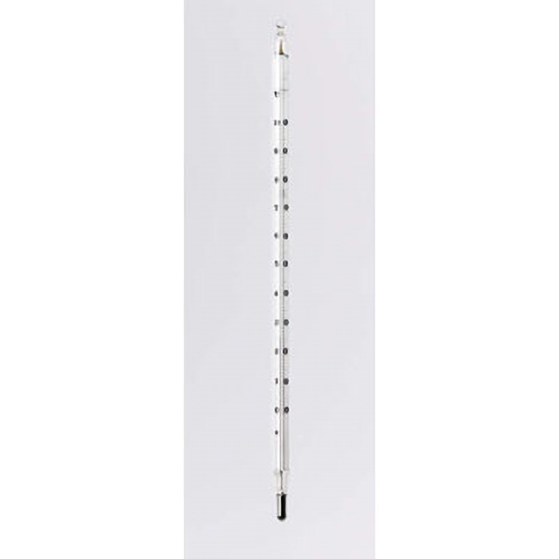 0～150℃ 300mm 二重管水銀温度計 三商 最小目盛1℃ 目盛範囲0～150℃ 全長300mm
