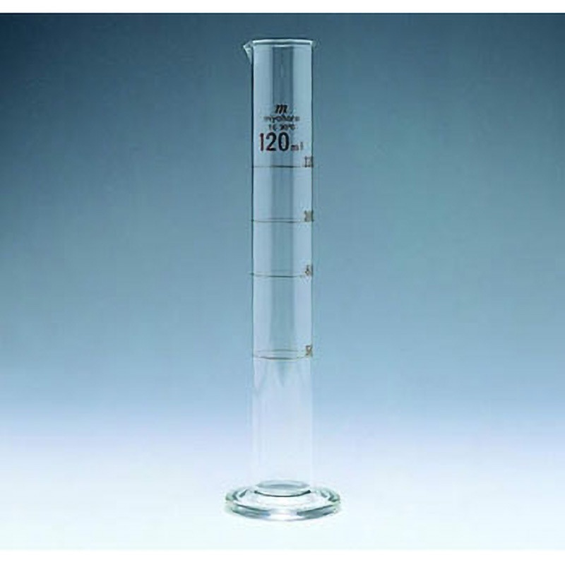 120ml 宮原 酒精用メスシリンダー 三商 120mL