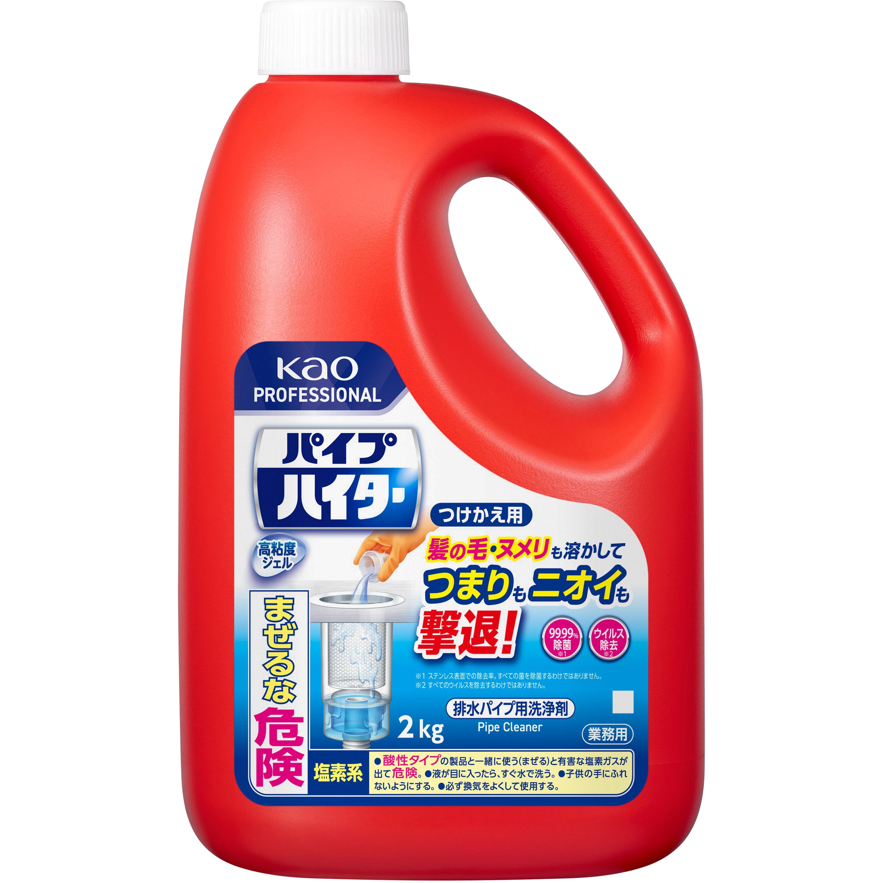 パイプハイター高粘度ジェル 1本(2kg) 花王 【通販モノタロウ】