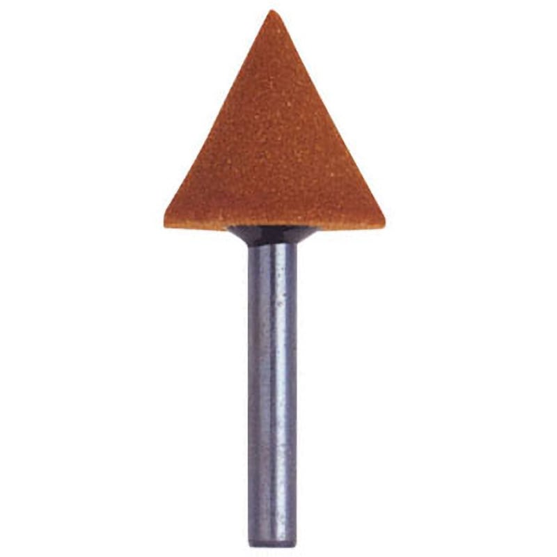 MO-680 WA軸付砥石赤F FSK(エフエスケー) 粒度60 ビトリファイド 合金鋼・工具鋼・炭素鋼用 軸径6mm外径25mm 1袋(50本) MO-680 18,965円