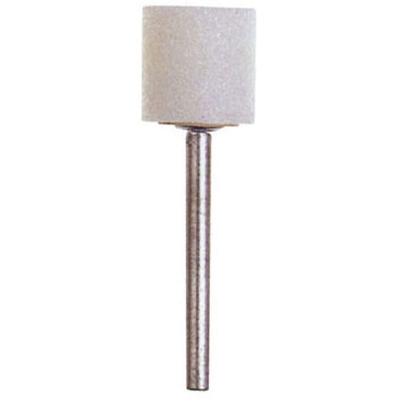 MW-321 WA軸付砥石白A FSK(エフエスケー) ビトリファイド 合金鋼・工具鋼・炭素鋼用 粒度60 軸径3mm外径13mm 1袋(100本) MW-321