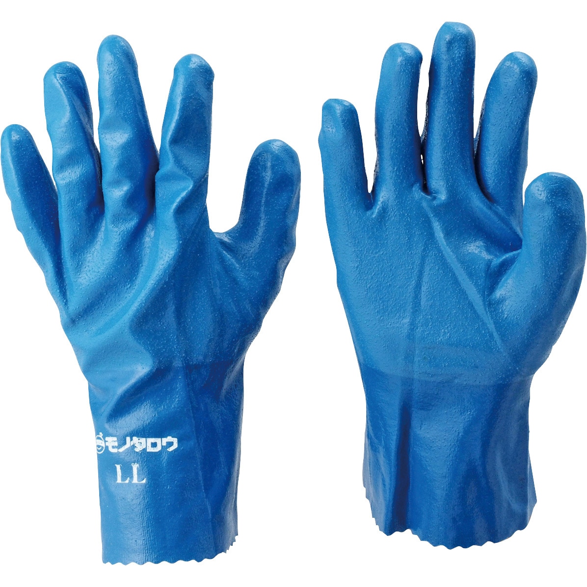 ニトリルゴム手袋 厚手 モノタロウ 耐油・耐薬品 厚さ0.9±0.1mm