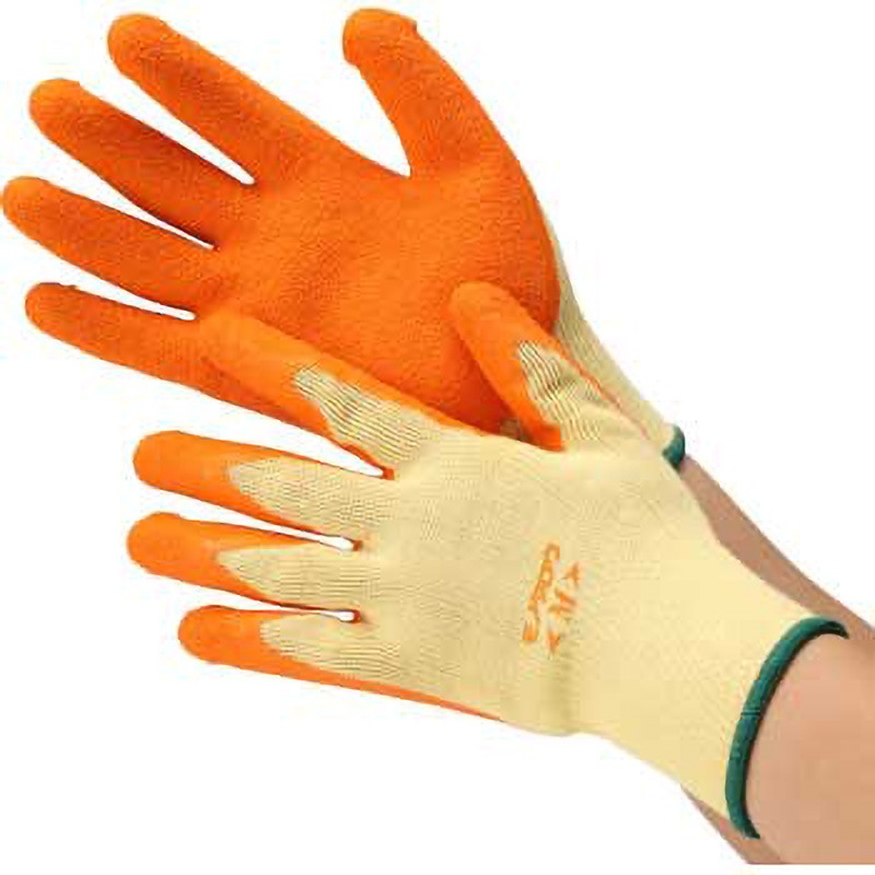 TG-001 背抜き手袋 天然ゴムコート モノタロウ 10ゲージ ポリエステル