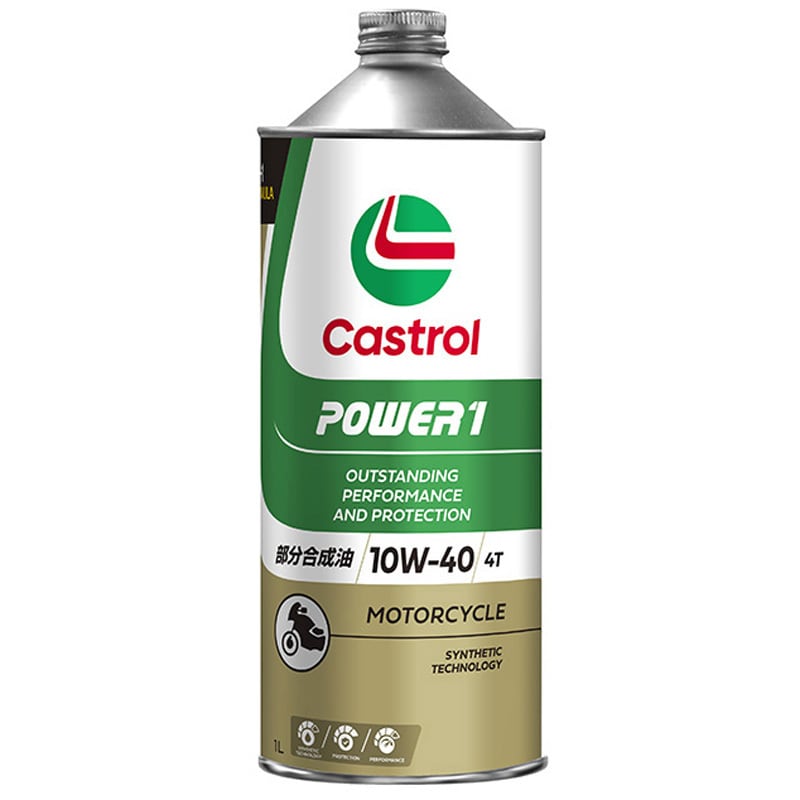 19424 Power1 4T 10W-40 カストロール JASO規格MA - 【通販