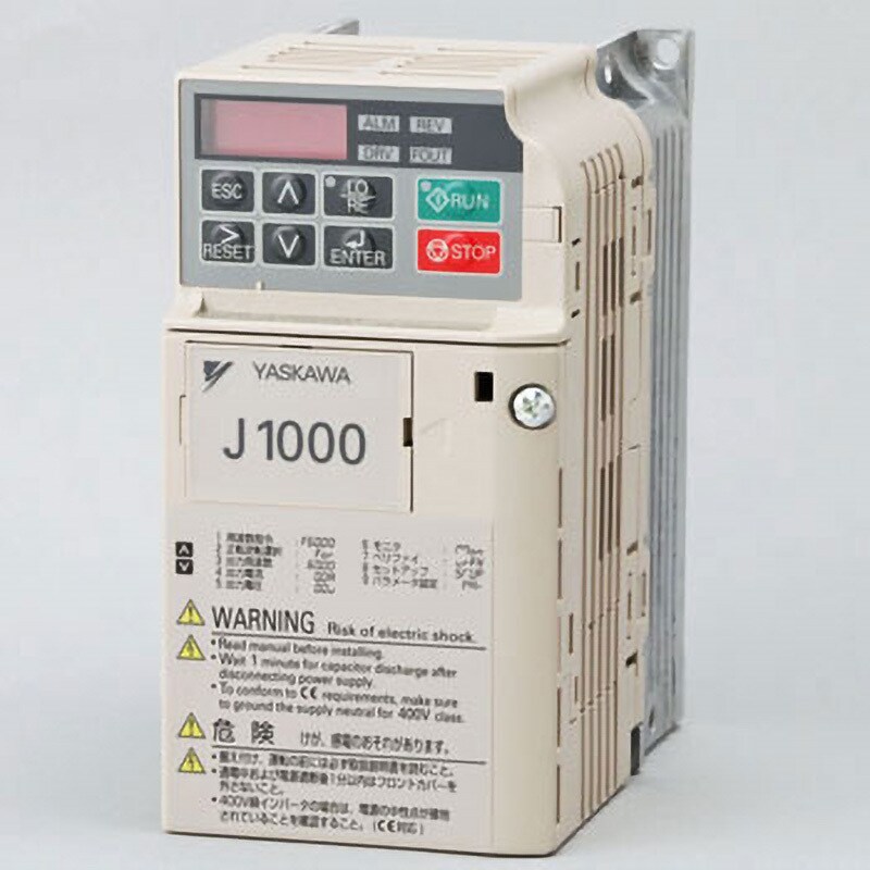 安川　インバーター　J1000