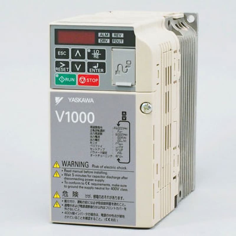 インバータ V1000シリーズ 保護構造IP20 CIMR-VA2A0006BA