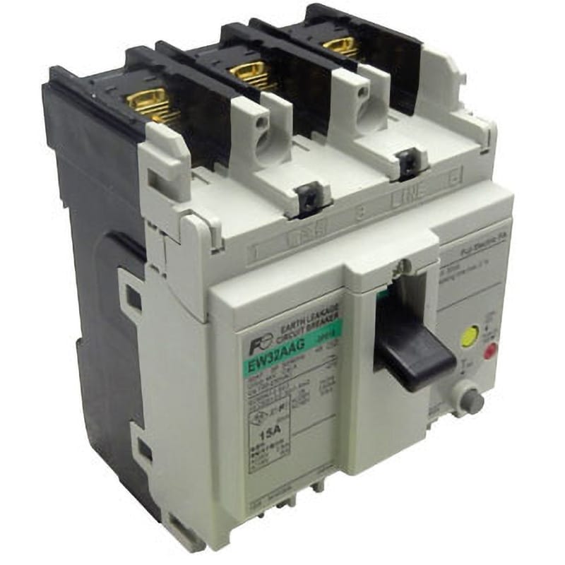 富士電機機器制御 G-TWIN 漏電遮断器 一般配線用 JIS専用品 10A EW32AAG-3P010B 4B - 3