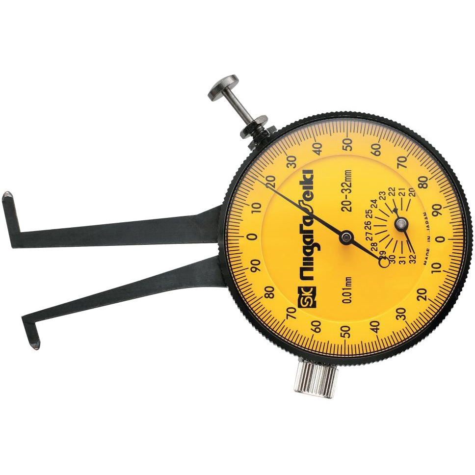AI-3 内側ダイヤルキャリパゲージ AI型 SK(新潟精機) 目量0.01mm測定範囲20～32mm