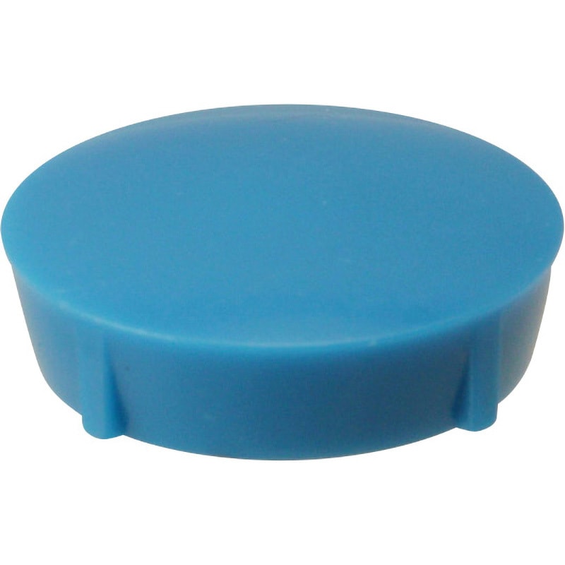 M19B カラーマグネット 19mm 6個入り モノタロウ 青色 1パック(6個