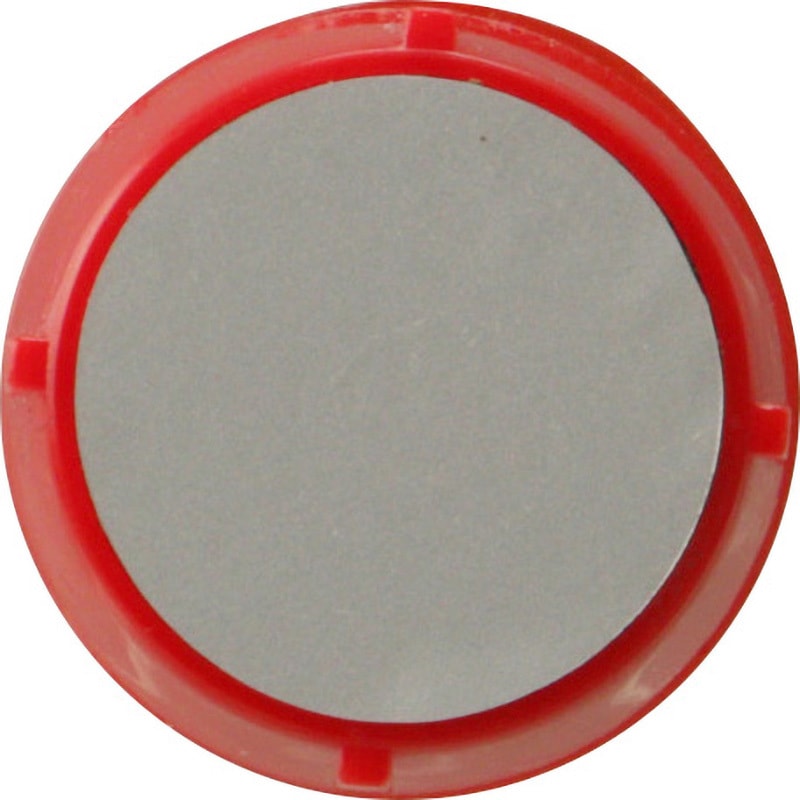 M19R カラーマグネット 19mm 6個入り モノタロウ 赤色 1パック(6