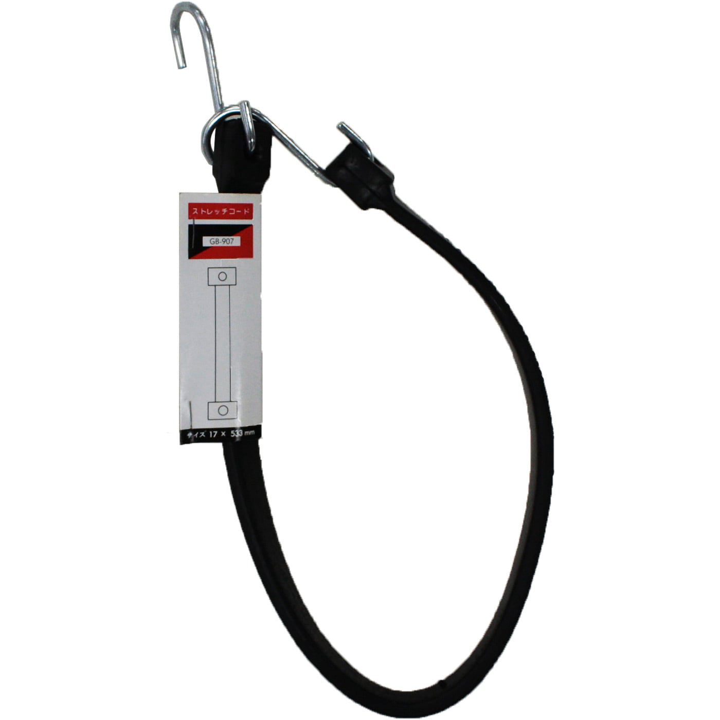 GB-907 ストレッチコード WAKI 幅17mm長さ0.533m 1本 GB-907