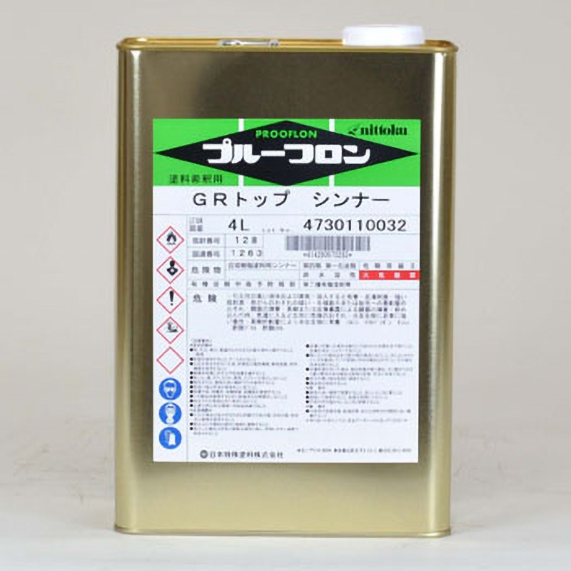 プルーフロンGRトップ用シンナー 1缶(4L) 日本特殊塗料 【通販モノタロウ】