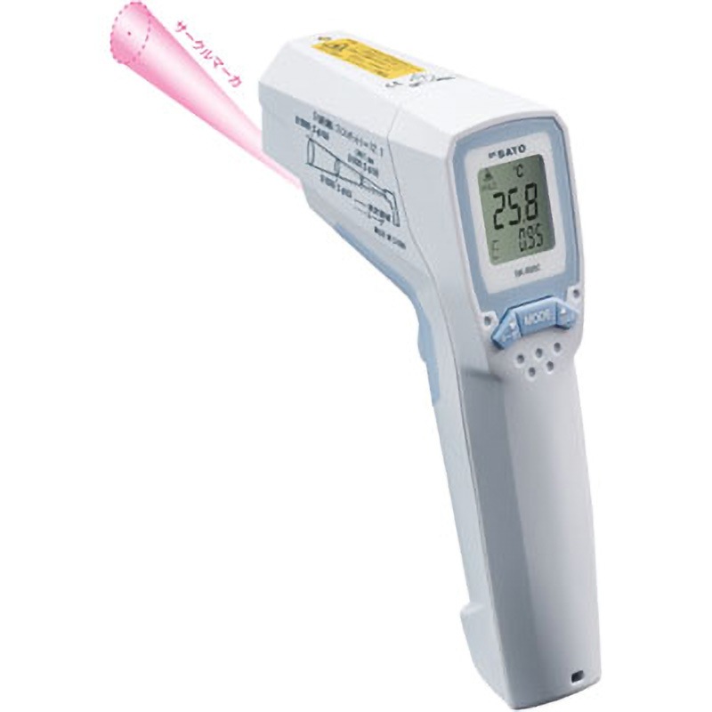 SK-8950(8269-00) 防水放射温度計(サークルサーモ) 佐藤計量器製作所 測定範囲-60～550℃ 9,605円