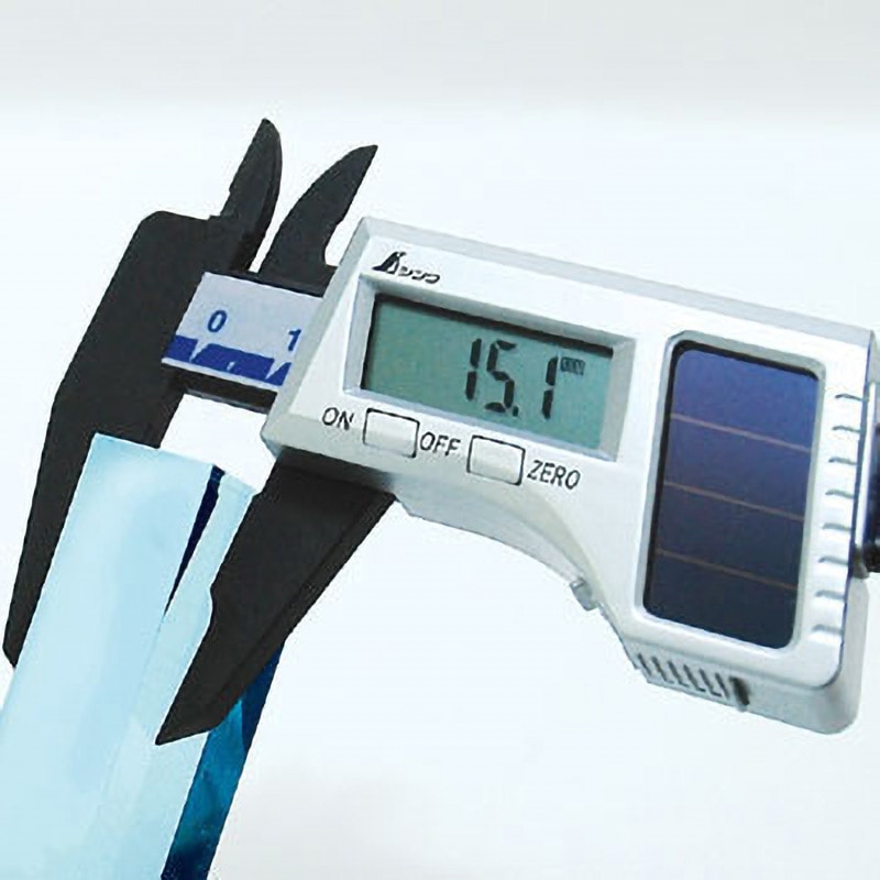 19981 デジタルノギスカーボンファイバー製ソーラーパネル シンワ測定