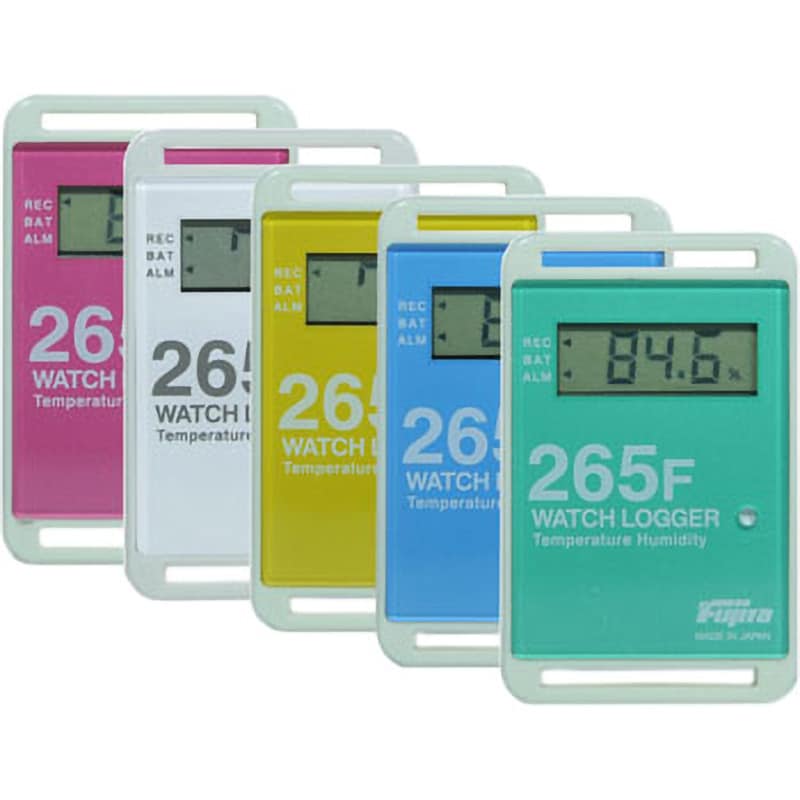 新しいブランド Fujita 表示付温湿度データロガー ステックタイプ 2-2658-04