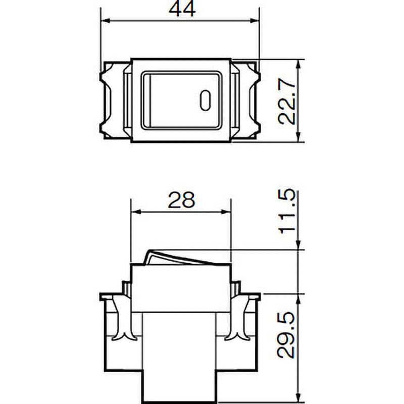 WN5276 フルカラー埋込トイレ換気スイッチ 1個 パナソニック(Panasonic) 【通販モノタロウ】