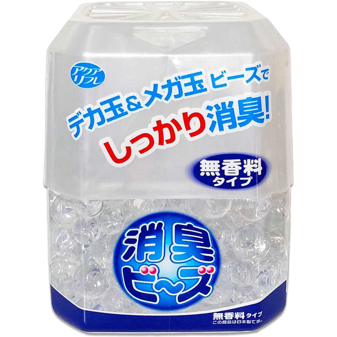アクアリフレ メガ&デカ玉消臭ビーズ 本体 無香料 1個(320g) ライオン