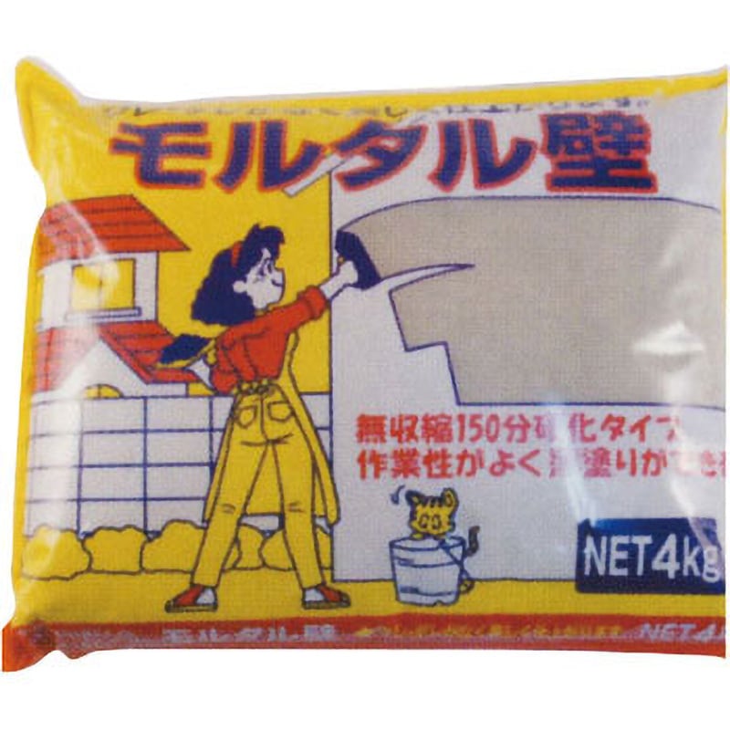 Amazon | 家庭化学工業 耐火モルタルS グレー 4kg 煉瓦 レンガ