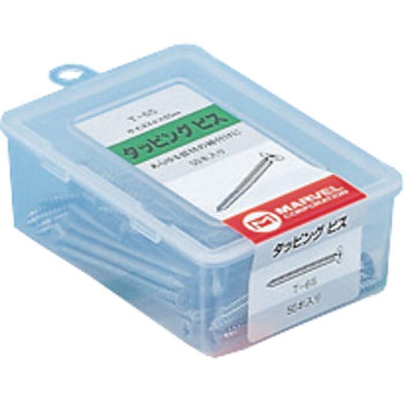 T-60 タッピングビス マーベル 鉄製 十字穴 ユニクロ 長さ60mm 1箱(62