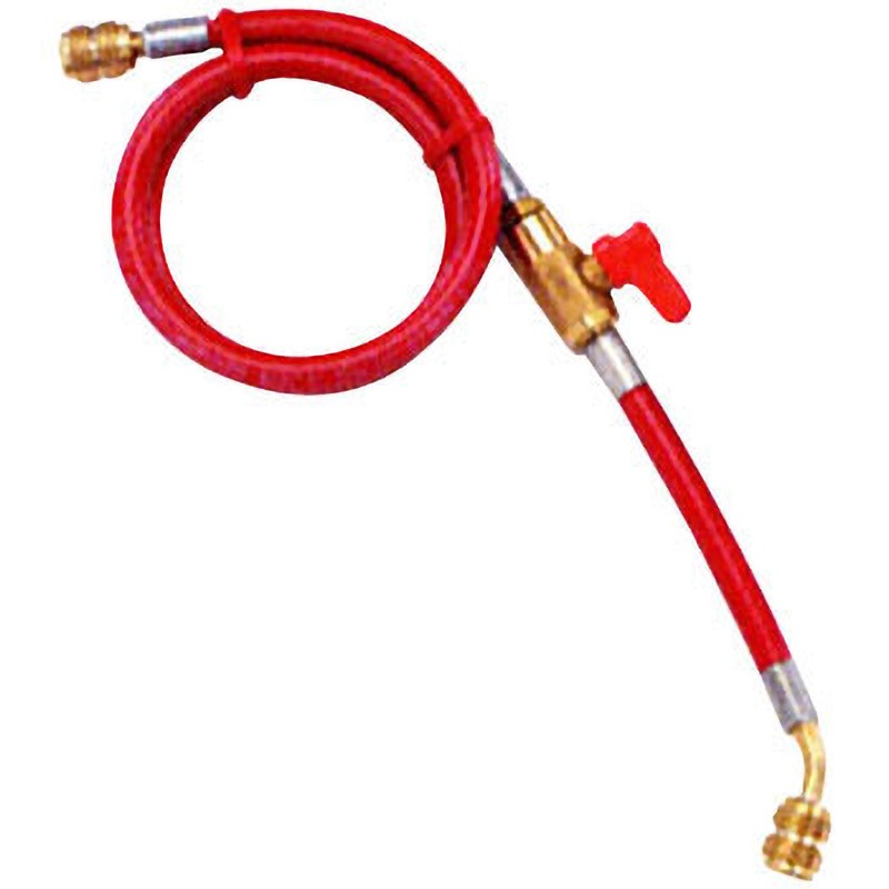 TASCOタスコ Ｒ４０７Ｃ９２ｃｍバルブ付チャージホース１／４セット TA134AA [TAS0321] イチネンTASCO R407C92cmバルブ付チャージホース1&frasl;4青 TA134AA-2 4セット 花・ガーデン・DIY工具 タスコ TASCO  TA134AA-1 R407C92cmバルブ付チャージホース1&frasl;