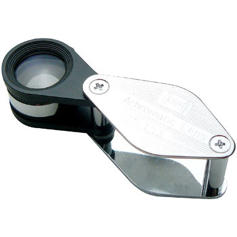 I-K10N 鑑定ルーペ(コート付) クリアー光学 携帯用 レンズ倍率10倍