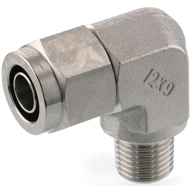 ピスコ SUS316締付継手 ユニオンエルボ NSV1290 【818-1747