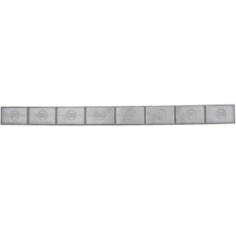 SBW20 貼付ウエイト(板) ヤマテ金属 20g刻みタイプ 1箱(1.6kg