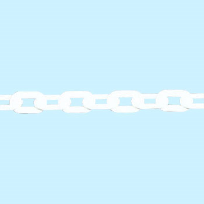 871-13 プラスチックチェーン ユニット 白色 長さ40m 1本 871-13