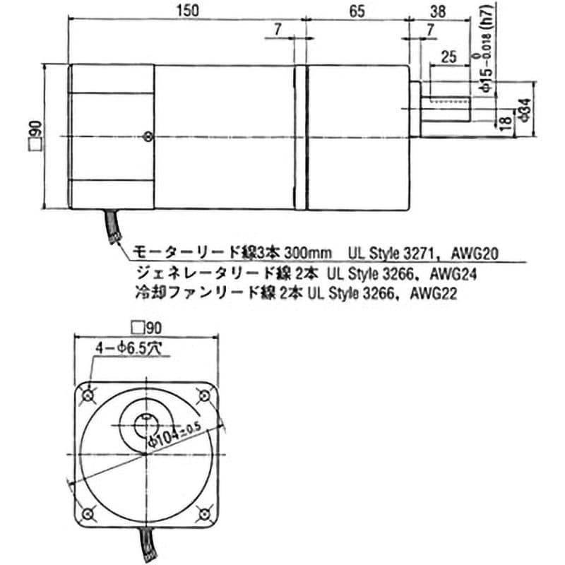 新品 未使用】オリエンタルモーター インダクションモーター