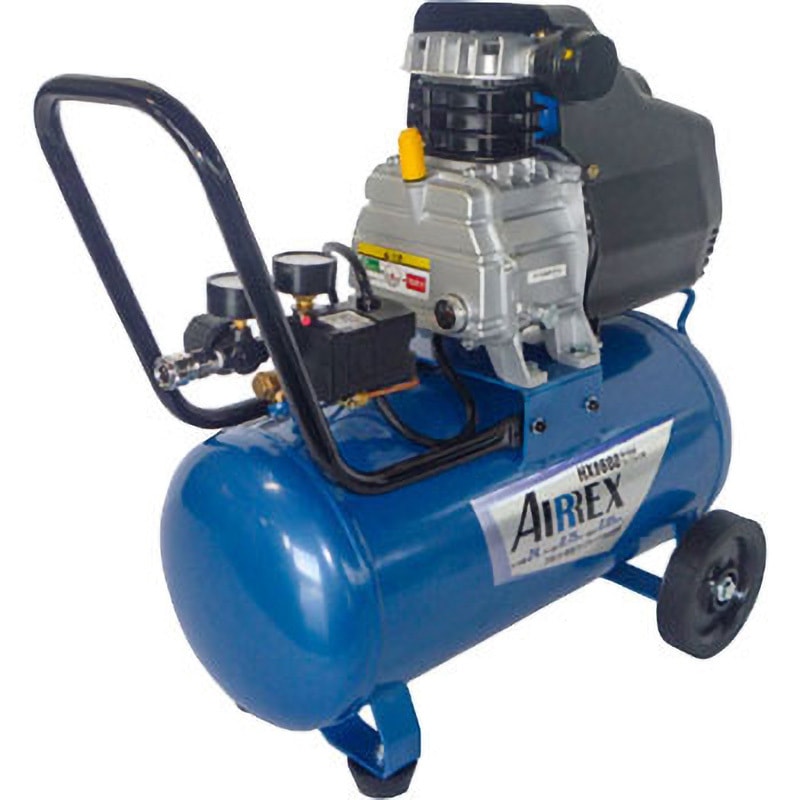 HX0600 オイル式コンプレッサ AIRREX(アネスト岩田) タンク容量24L