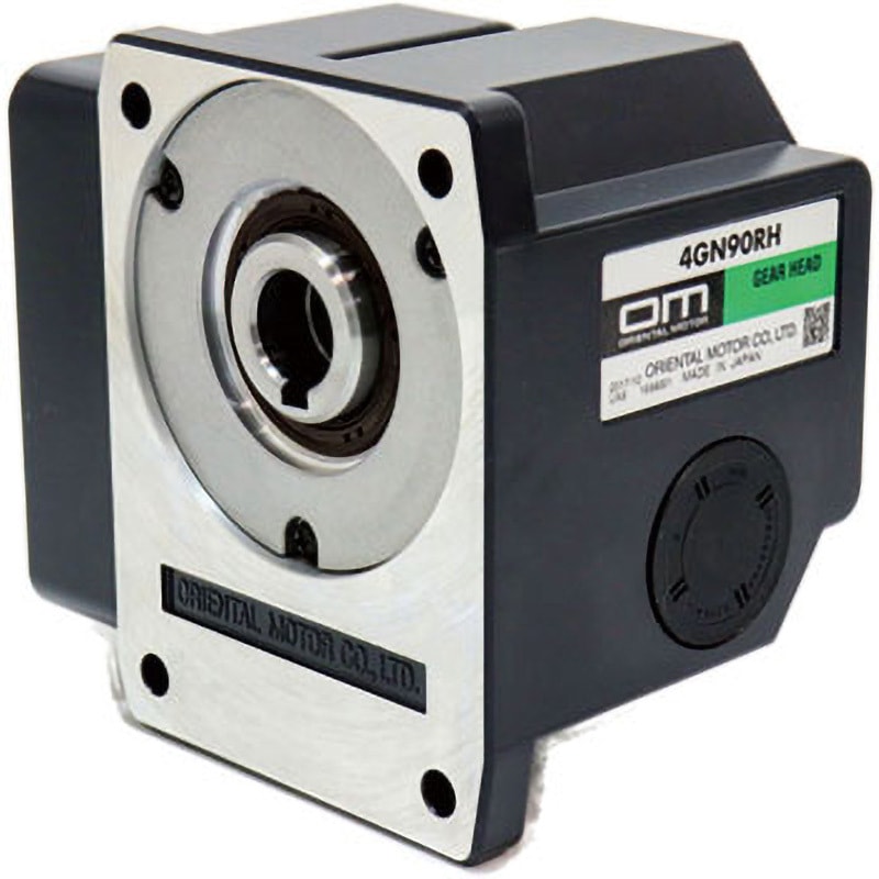4GN90RH ギヤヘッド GN-S 25W 取付角80mm オリエンタルモーター 減速比90 直交軸・中空軸ギヤヘッド