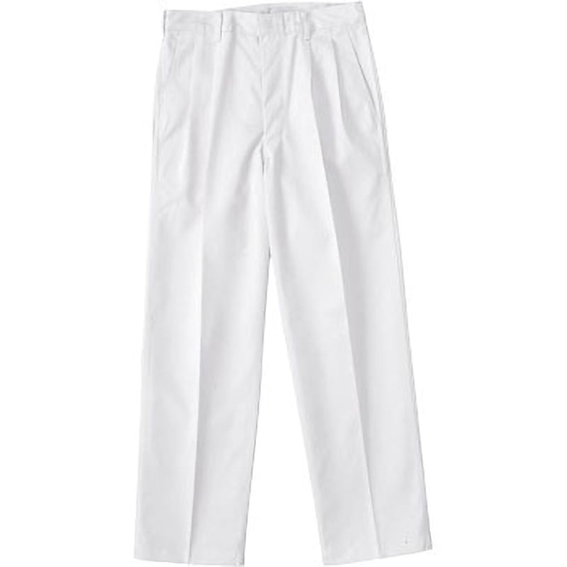 19000 男性用白ツータックパンツ 19000 1本 Big Run(シンメン) 【通販