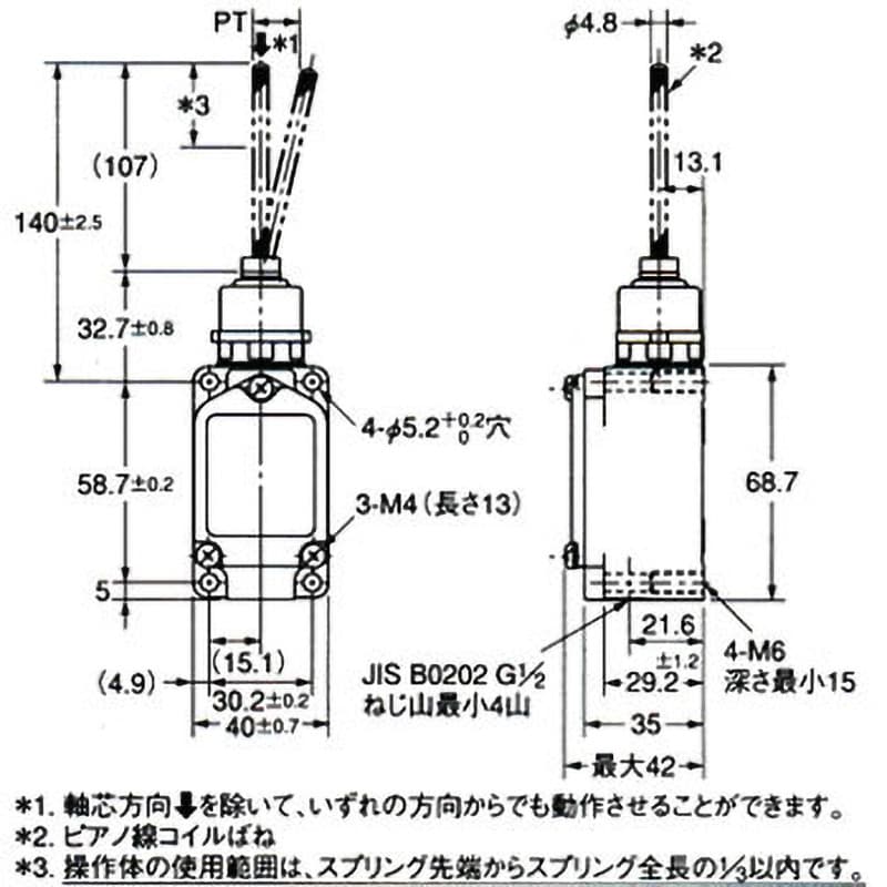 Omron オムロン Wl01nj 用 リミットスイッチ 電設資材