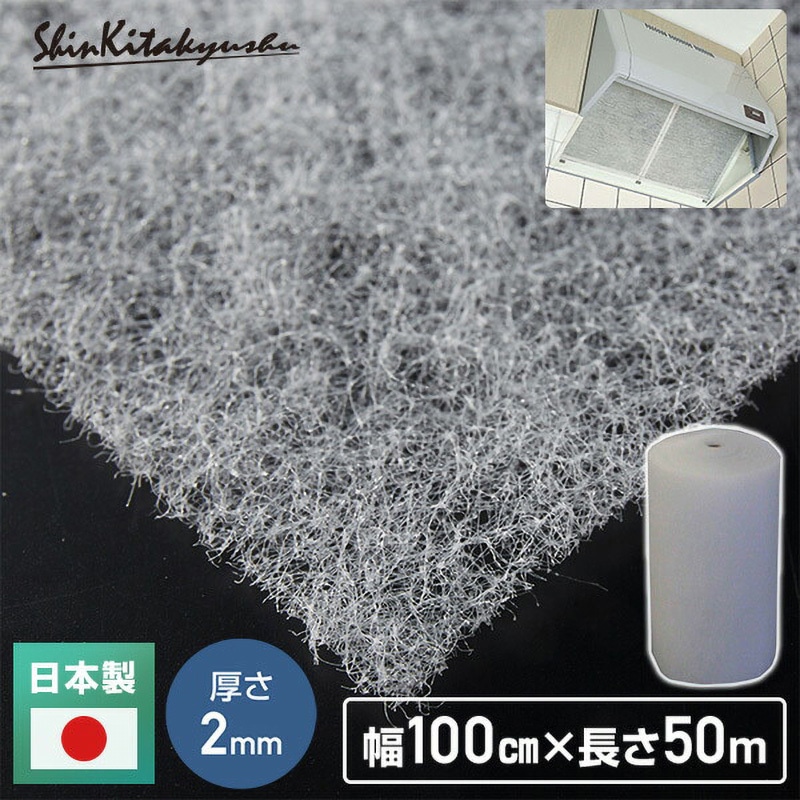 SW-4051*2 業務用エアコンフィルター 50mロールタイプ 厚さ2mm