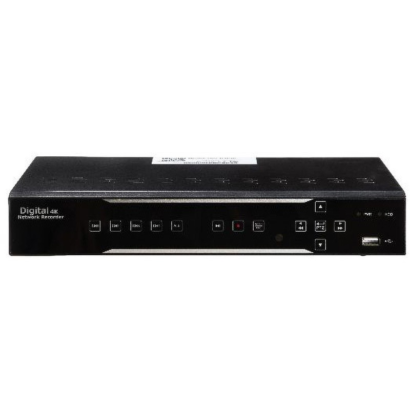 TNV-R4PW 4K PoE対応ネットワークレコーダー 1台 ビデオセンシング 【通販モノタロウ】